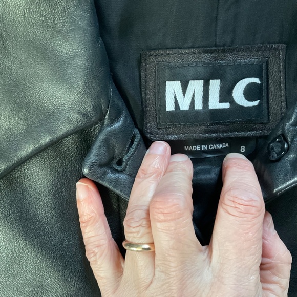 Classic Black Leather Jacket - Picture 3 of 10